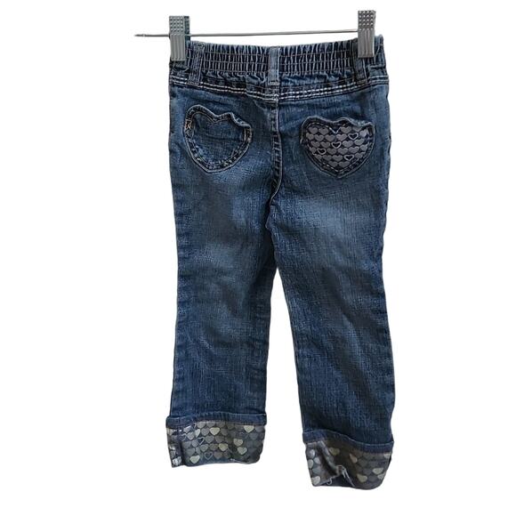 Bongo Jeans with Heart Pockets and Cuff - Picture 4 of 7